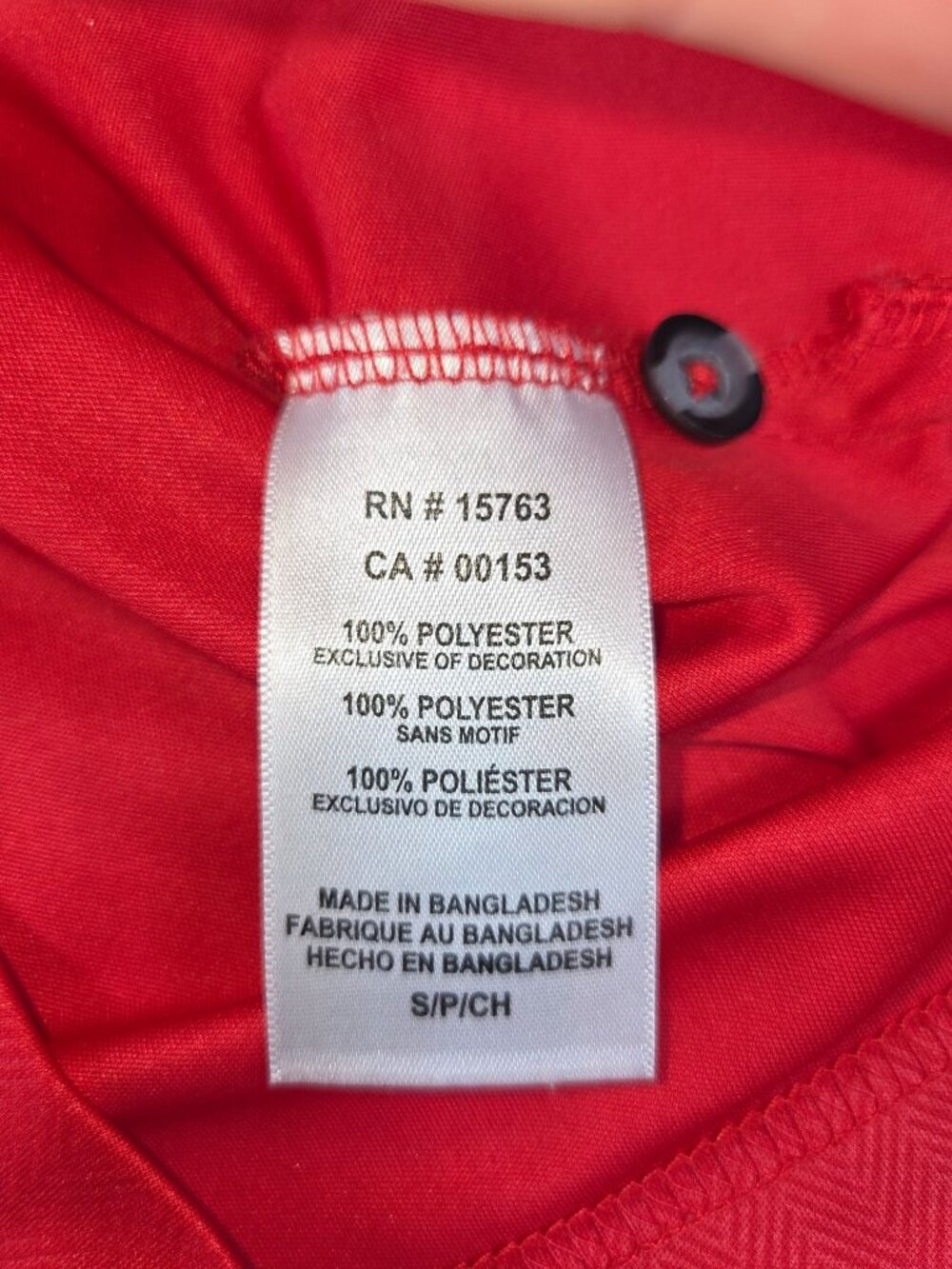 Champion Texas Tech Red Raiders Red Polo Shirt Mens Small Athleticwear - Picture 8 of 9
